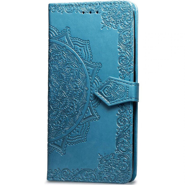 

Кожаный чехол (книжка) Art Case с визитницей для Xiaomi Mi Max 3 (Синий) (687385)