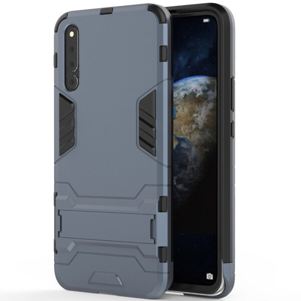 

Ударопрочный чехол-подставка Transformer для Huawei Honor Magic 2 с мощной защитой корпуса (Металл / Gun Metal) (686532)