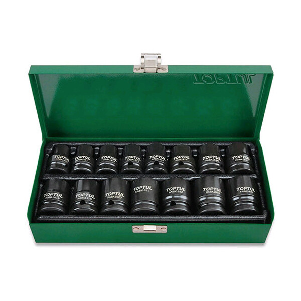 

Набор Ударных Головок Toptul 1/2" 10-24Мм 15Ед. Gdad1501