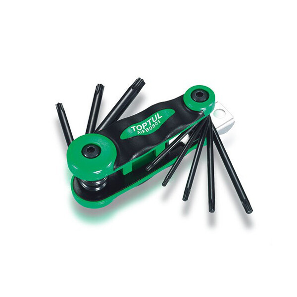 

Набор Шестигранников Складной Toptul Torx: T9-T40 Aifb0801