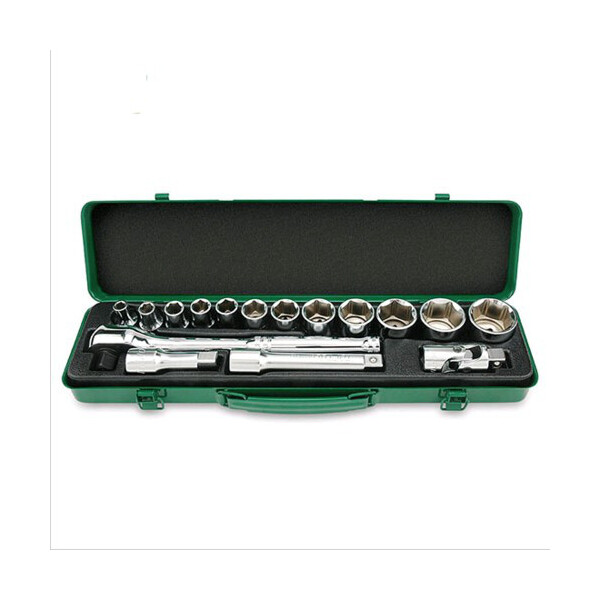 

Набор Головок С Трещоткой Toptul 1/2" 16Ед. (6-Гр.) Gcad1601