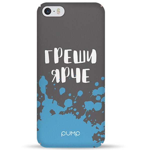 

Чехол Pump Tender Touch для Apple iPhone 5/5S/SE (Greshi Yarche) (686053)