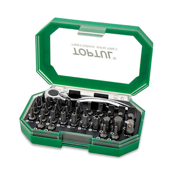 

Набор Биты + Трещотка Toptul 1/4" 35Ед. Gacw3504
