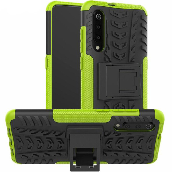 

Противоударный двухслойный чехол Shield для Xiaomi Mi 9 с подставкой (Зеленый) (684784)