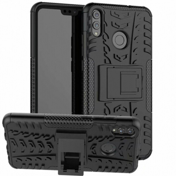 

Противоударный двухслойный чехол Shield для Huawei Honor 8X (Черный) (684781)