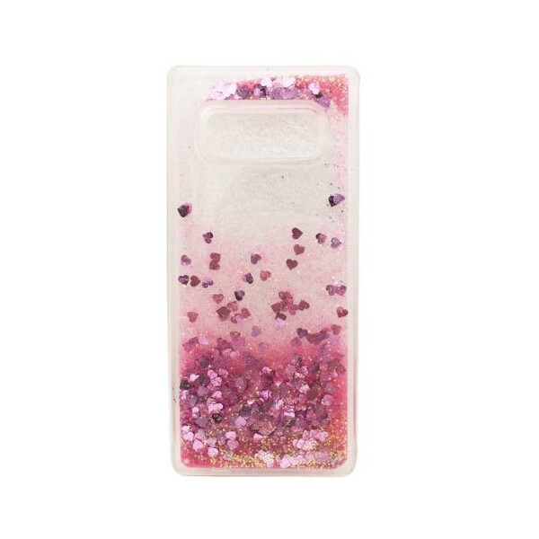 

TPU чехол Liquid hearts для Samsung Galaxy S10 (Розовый) (682843)