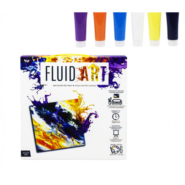 

Набор креативного творчества "Fluid ART" FA-01-01-2-3-4-5 ( FA-01-01)