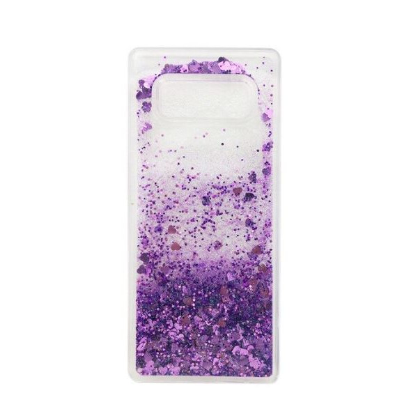 

TPU чехол Liquid hearts для Samsung Galaxy S10 (Фиолетовый) (682844)