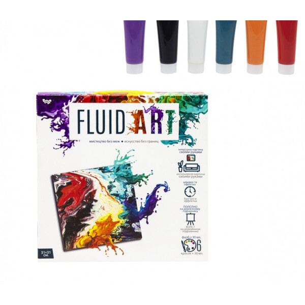 

Набор креативного творчества "Fluid ART" FA-01-01-2-3-4-5 ( FA-01-03)
