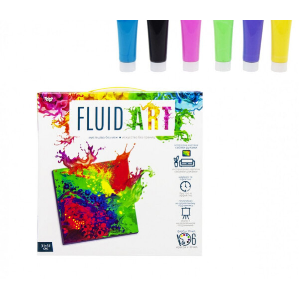 

Набор креативного творчества "Fluid ART" FA-01-01-2-3-4-5 ( FA-01-05)