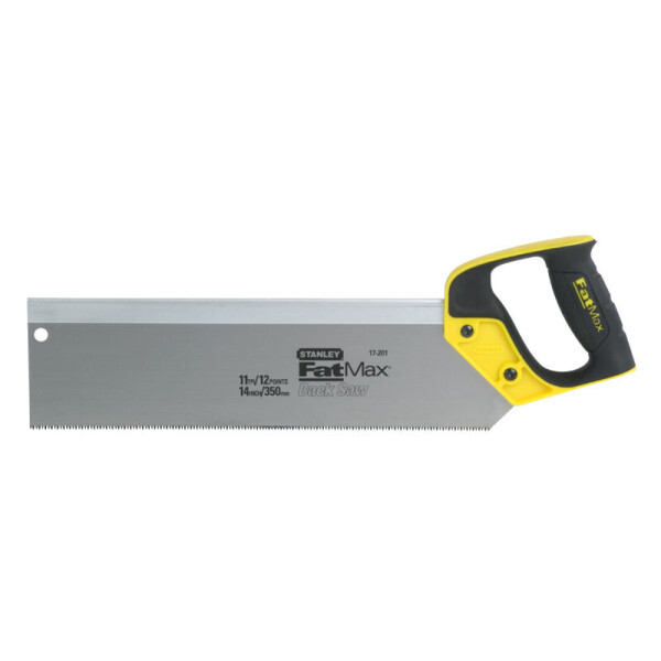 

Ножовка По Дереву С Обушком 350Мм 13Tpi Fatmax® Закаленный 3-Гранный Зуб "jet-Cut" Stanley 2-17-202