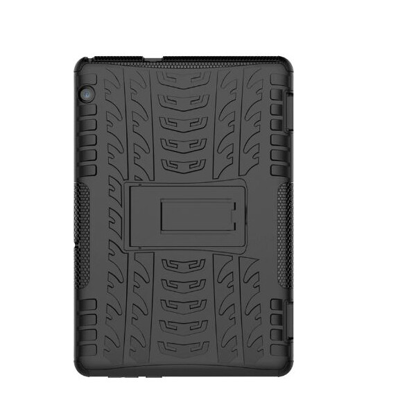 

Противоударный двухслойный чехол Shield для Huawei MediaPad M5 8 c подставкой (Черный) (682347)