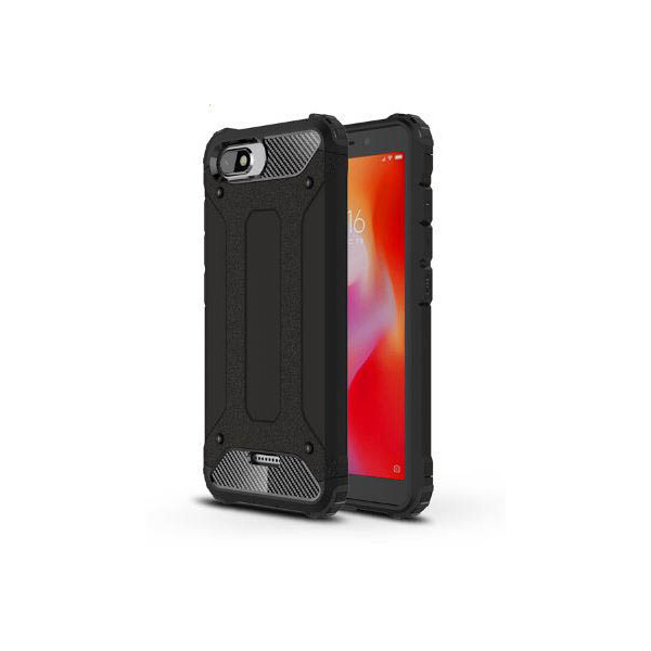 

Бронированный противоударный TPU+PC чехол Immortal для Asus Zenfone 4 Max (ZC554KL) (Черный) (678011)
