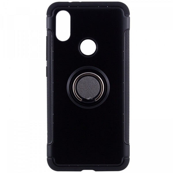 

TPU+PC чехол Deen Verus с креплением под магнитный держатель для Xiaomi Mi A2 Lite / Redmi 6 Pro (Черный) (665880)