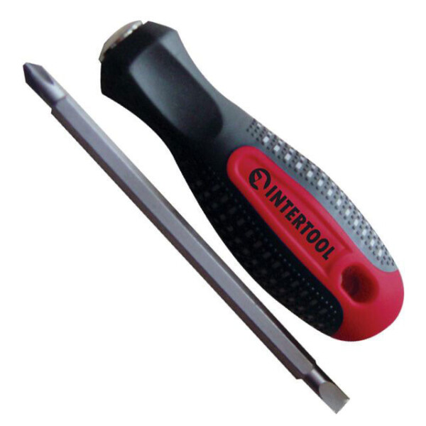 

Отвертка Двухсторонняя Sl6, Ph2 Intertool Vt-3100
