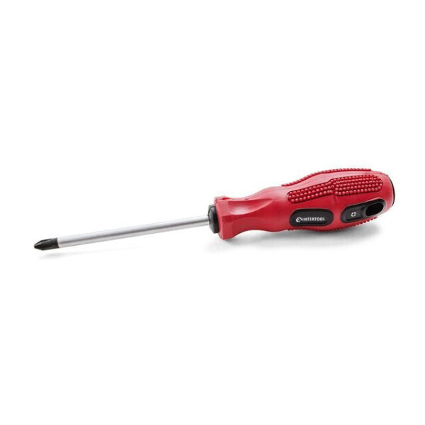 

Отвертка Крестовая Ph2*100Мм. Intertool Vt-3143