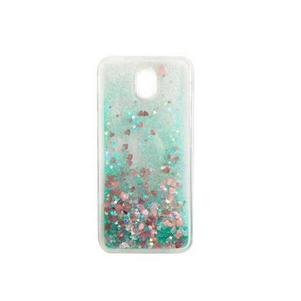 

TPU чехол Liquid hearts для Samsung J530 Galaxy J5 (2017) (Бирюзовый) (665010)