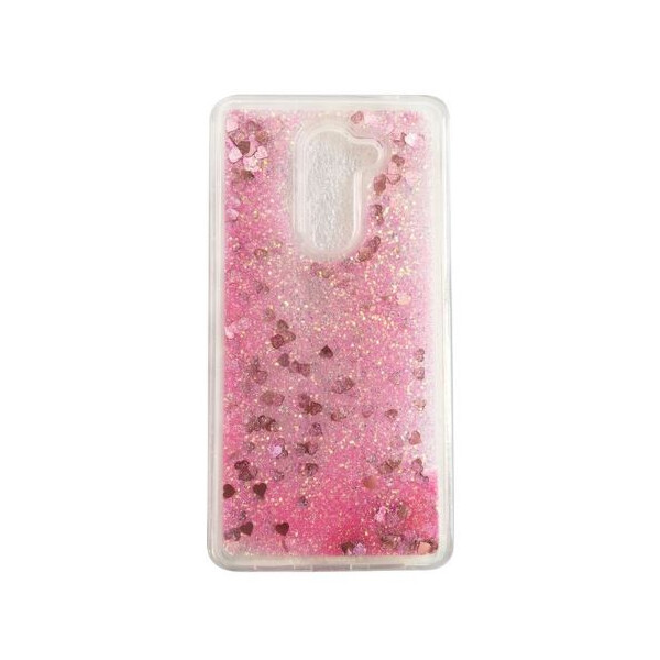 

TPU чехол Liquid hearts для Xiaomi Poco F1 (Розовый) (664909)