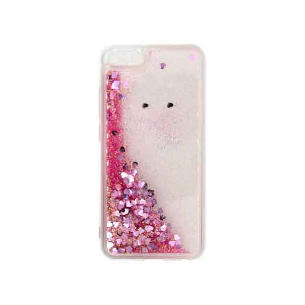 

TPU чехол Liquid hearts для Xiaomi Mi 6 (Розовый) (664884)