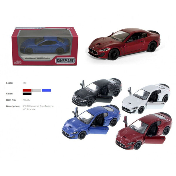 

Модель Легковая 5'' Kt5395W Maserati Granturismo Mc Stradale