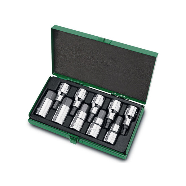 

Набор Головок-Бит Шестигранник Toptul 1/2" Н4-Н19 Gaad1007