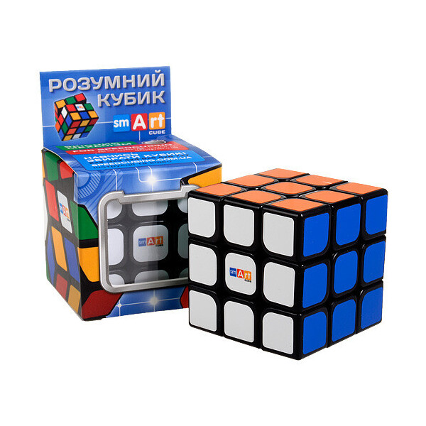 

Кубик Рубика 3Х3Х3 Черный Флюо Smart Cube Sc321