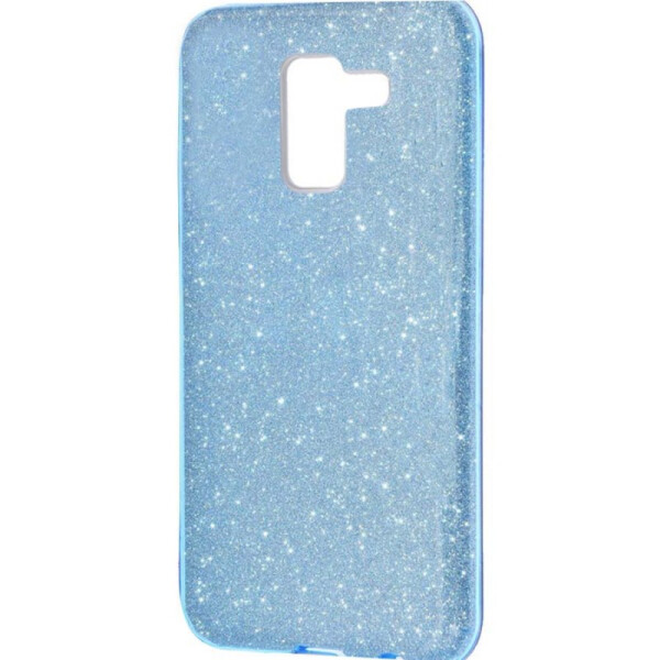 

TPU чехол Shine для Samsung Galaxy J8 (2018) (Голубой) (623770)