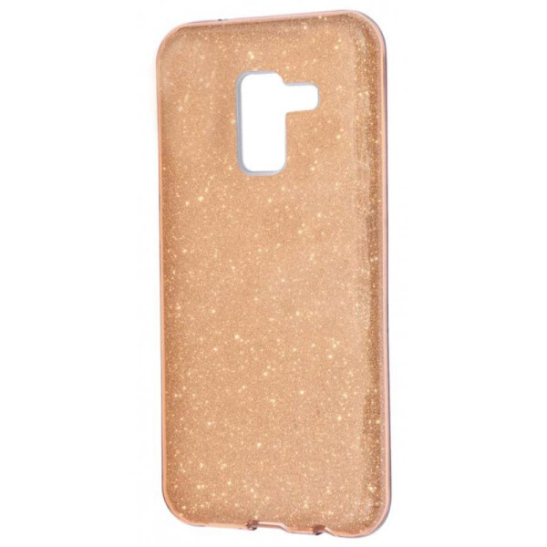 

TPU чехол Shine для Samsung Galaxy J8 (2018) (Золотой) (623771)