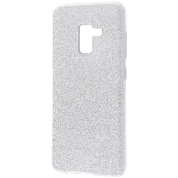 

TPU чехол Shine для Samsung Galaxy J8 (2018) (Серебряный) (623774)