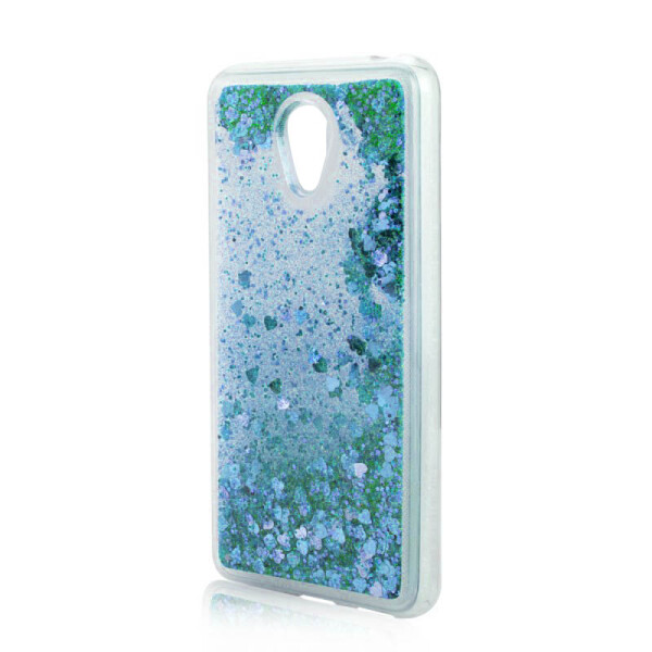 

TPU чехол Liquid hearts для Meizu MX6 (Бирюзовый) (597964)