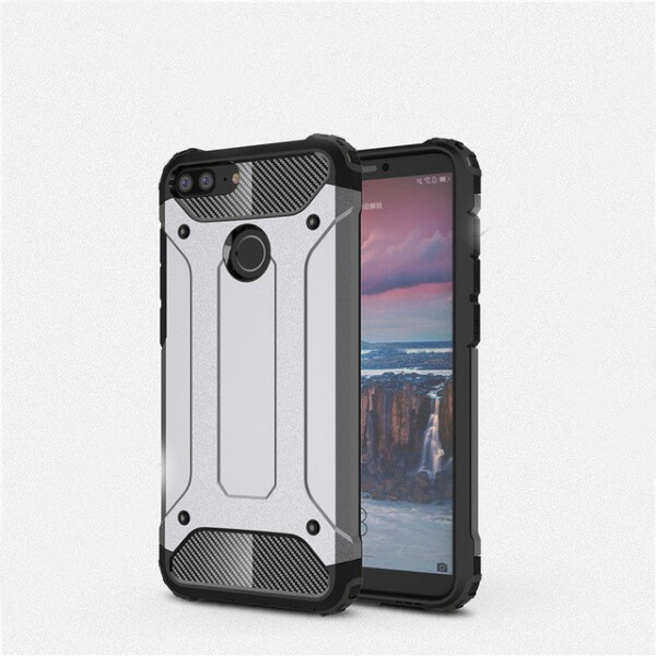 

Бронированный противоударный TPU+PC чехол Immortal для Huawei Honor 9 Lite (Серый / Metal slate) (583972)