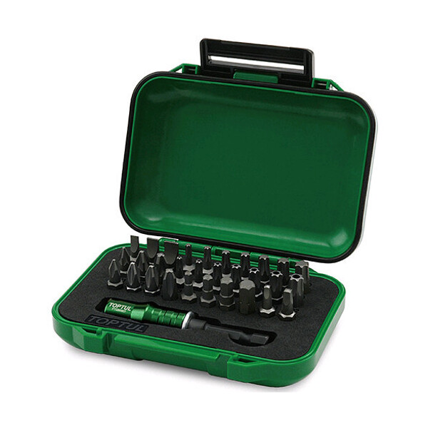 

Набор Бит Для Шуруповерта Toptul 1/4" 31Ед. Gabw3102