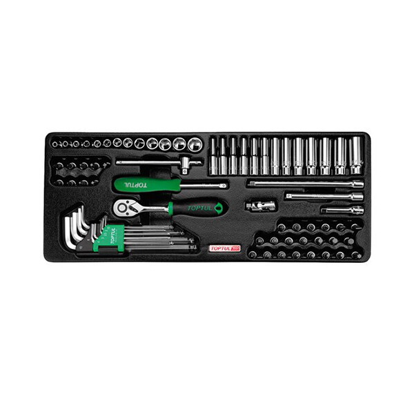 

Набор Инструмента В Ложементе 1/4" 72Ед. Toptul Gcat7202