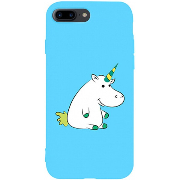 

Чехол-накладка TOTO Matt Tpu 2mm Print Case Apple iPhone 7 Plus/8 Plus #1 Unicorn Circle Sky Blue