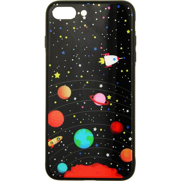 

Чехол-накладка TOTO Tempered Glass Phone Case Fashionable для Apple iPhone 7 Plus/8 Plus Star Space
