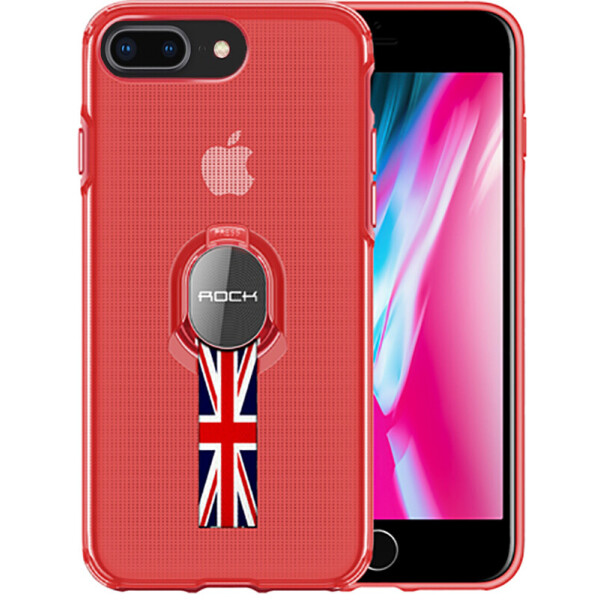 

Чехол-накладка Rock TPU plusPC MOC Pro Series Protection Case Apple iPhone 7 Plus/8 Plus Trans-Red