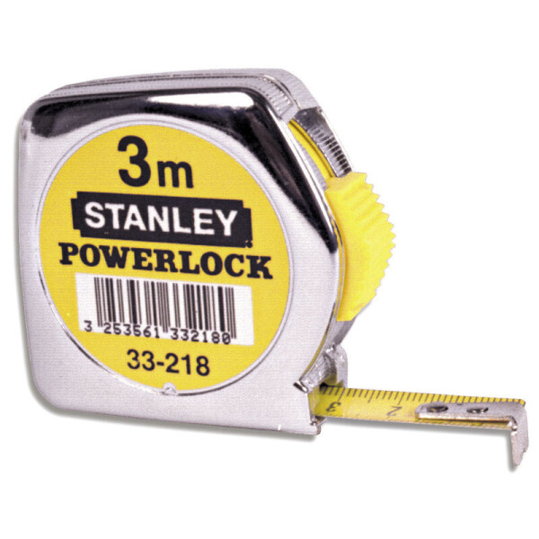 

Рулетка 8М Х 25Мм Powerlock С Пластмассовым Корпусом Stanley 0-33-198