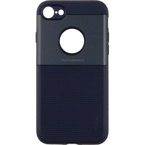 

Чехол-накладка Ipaky Shield Series/Elegant Grid Design TPU Hybrid Case Apple iPhone 7/8 Blue