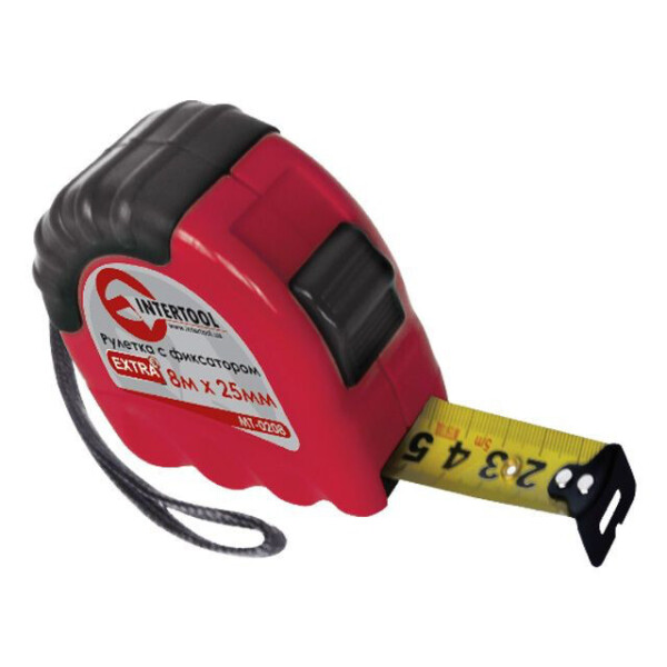 

Рулетка С Фиксатором 8М*25Мм "extra Intertool Mt-0208