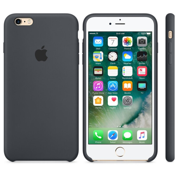 

Чехол Silicone case (A) для Apple iPhone 6/6s (4.7) (Серый / Dark Grey) (583356)