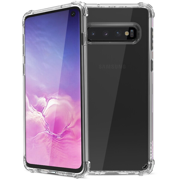 

Чехол-накладка Ipaky Crystal Series/TPU Frame With Transparent PC Case Samsung Galaxy S10+