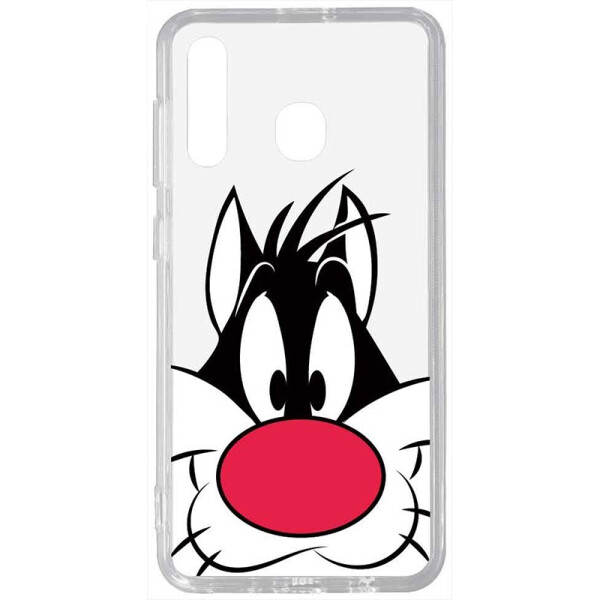 

Чехол-накладка TOTO Acrylic+Tpu Print Case Samsung Galaxy A20/A30 #11 Cat Nose Transparent
