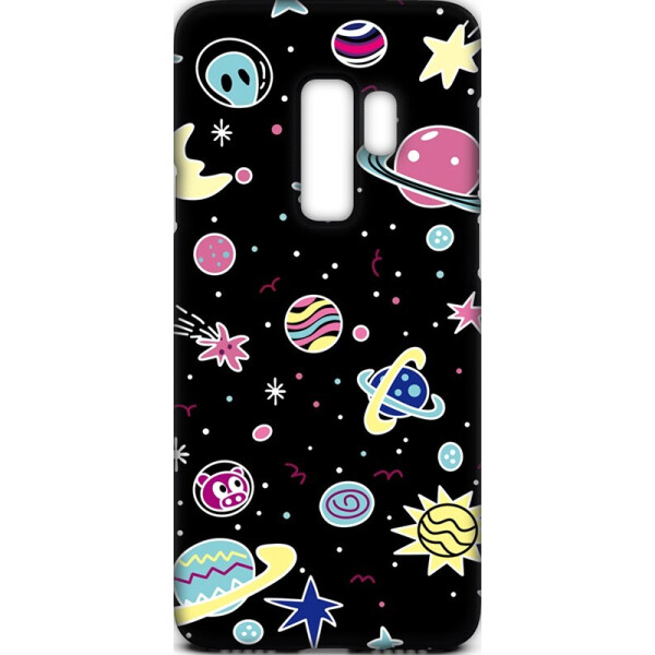 

Чехол-накладка TOTO Cartoon Soft Silicone TPU Case Samsung Galaxy S9+ Space Planets Black