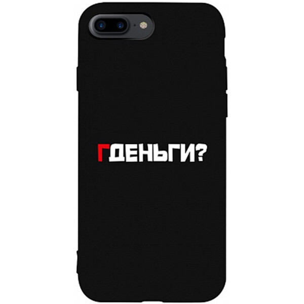 

Чехол-накладка TOTO Matt Tpu 2mm Print Case Apple iPhone 7 Plus/8 Plus #61 Gdedengi Black