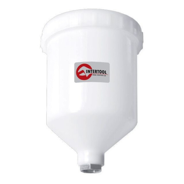 

Сменный Бачок Для Краскопульта 600Мл 1/2" Intertool Pt-1901