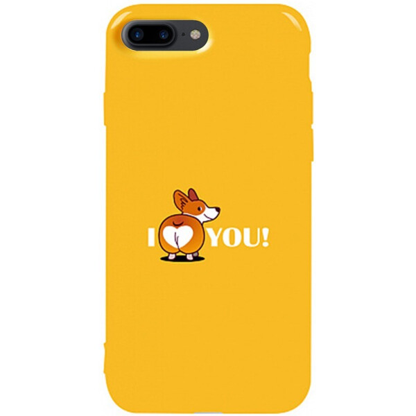 

Чехол-накладка TOTO Pure Tpu 2mm Print Case Apple iPhone 7 Plus/8 Plus #68 Korgias Yellow