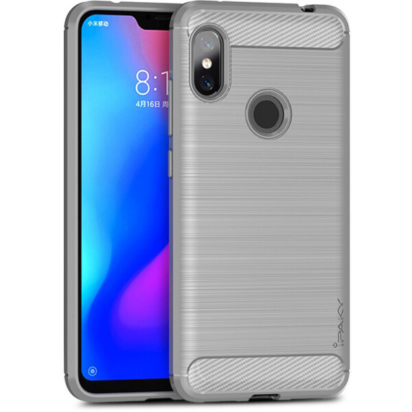 

Чехол-накладка Ipaky Slim Anti-fingerprint TPU Case Xiaomi Mi A2 Lite (Redmi 6 Pro) Gray