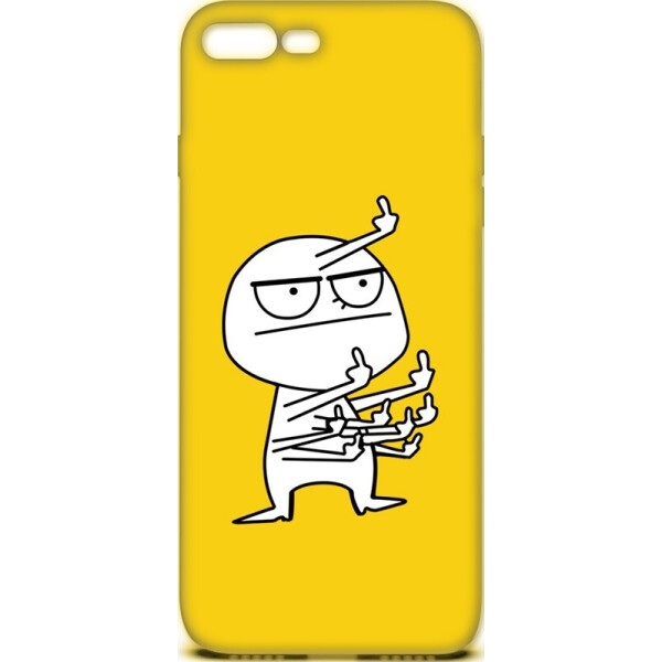 

Чехол-накладка TOTO Cartoon Soft Silicone TPU Case Apple iPhone 7 Plus/8 Plus FK9 Yellow