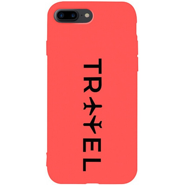

Чехол-накладка TOTO Matt Tpu 2mm Print Case Apple iPhone 7 Plus/8 Plus #45 Travel Orange