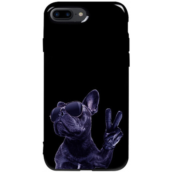 

Чехол-накладка TOTO Pure Tpu 2mm Print Case Apple iPhone 7 Plus/8 Plus #80 Cooldog Black